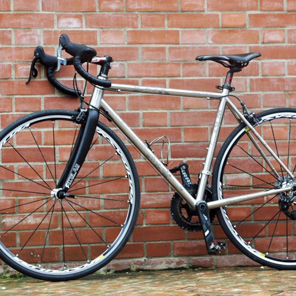 stainless steel road bike