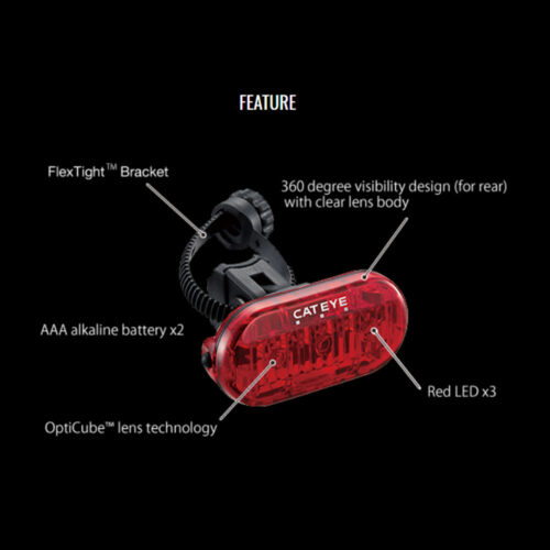 Cat Eye Omni 3 Rear Light {TL-LD135-R} - Image 6