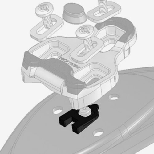 Look Keo Cleat With Grip(Grey 4,5 °) - Image 4