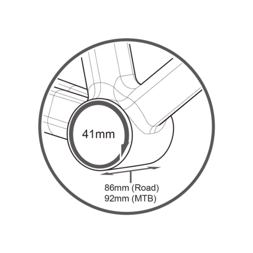Tripeak BB86/92 Twist Fit Bottom Bracket To Shimano - Image 3